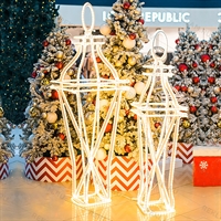 Световая фигура Фонарь h= 178 см дюралайт - фото 42577