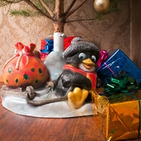 декоративная ёлочная подставка