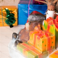 новогодняя декоративная подставка под ель