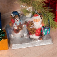 новогоднее оформление магазинов