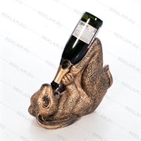 новогодняя подставка для бутылки