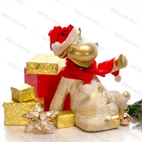 объёмная фигура корова сидит