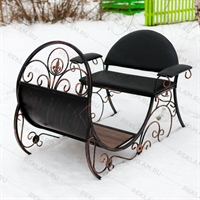 новогодние сани для декора