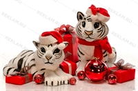 Фигура для декораций Тигренок, фибергласс - фото 43200