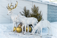 новогодняя фигура олениха