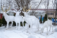 новогодние декоративные фигуры