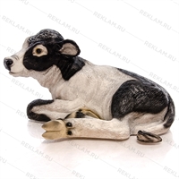 Объемная фигура телёнок, стеклопластик, L 66 см - фото 43465