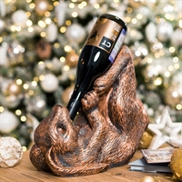 Бутылочницы для новогоднего стола комплект 2 шт цв.под бронзу - фото 44022