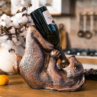 Бутылочницы для новогоднего стола комплект 2 шт цв.под бронзу - фото 44024