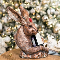 Бутылочницы для новогоднего стола комплект 2 шт цв.под бронзу - фото 44027