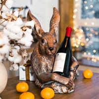 Бутылочницы для новогоднего стола комплект 2 шт цв.под бронзу - фото 44028