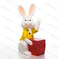 фигура заяц с подарком