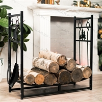 металлическая разборная дровница