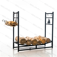 дровница с лазерной резкой по металлу