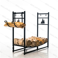 разборная дровница для кафе