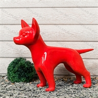 красная собачка