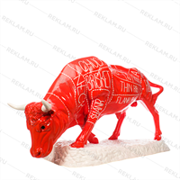 объёмная фигура бык объёмная фигура бык