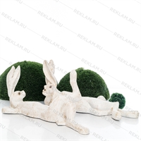 фигуры в покраске белое золото