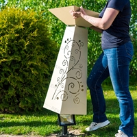 уличная металлическая колонна