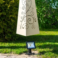 колонна с освещением