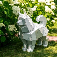 полигональная фигура для сквера