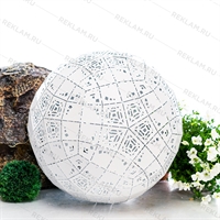 шар металлический полигональный 1006