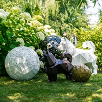 полигональные фигуры из металла под заказ