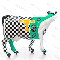 фигура коровы в индивидуальной покраске