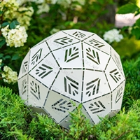 шар из металла цвет слоновая кость