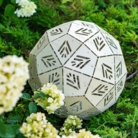 полигональный шар из металла