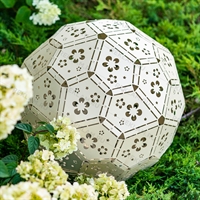 шар из металла полигональный