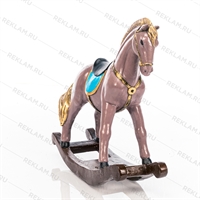 декоративная лошадка-качалка