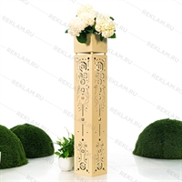 уличный металлический вазон