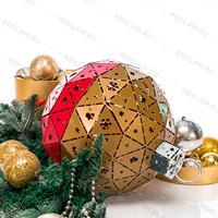 для новогоднего декора торгового центра