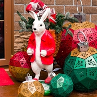 кашпо декоративное заяц