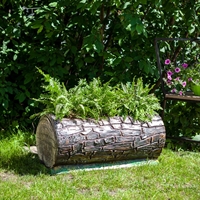 кашпо бревно кашпо бревно