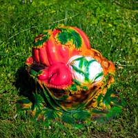 Декоративная крышка для люка корзина с овощами U07442 - фото 47352