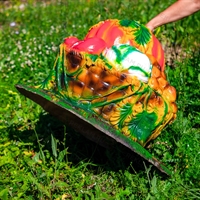 Декоративная крышка для люка корзина с овощами U07442 - фото 47353