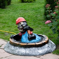 Декоративная крышка люка Крот сантехник F07545