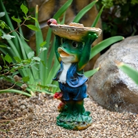 Поилка садовая Лягушка в шляпе F07789