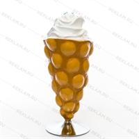 Рекламная фигура Гонконгская вафля с мороженым h=102 см - фото 47483