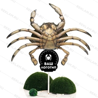 рекламная фигура краб цв.зелёный