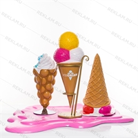 мороженое из стеклопластика