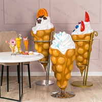 мороженое из стеклопластика