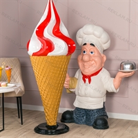 мороженое из стеклопластика