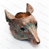 кашпо U09349 цв.под бронзу