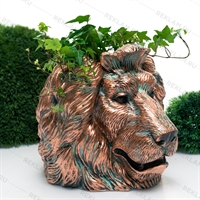 кашпо U09348 цв.под бронзу