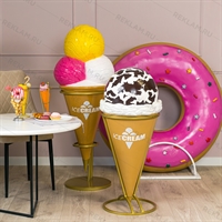 мороженое с подставкой