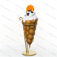 объёмная рекламная фигура с подставкой