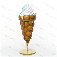 вафля с мороженым вафля с мороженым